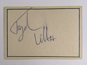 Toyah Willcox signierte Karte Original authentisch aus der Sammlung von Barry M - Bild 1 von 14