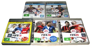 5 x FIFA PS3 Game Lot - FIFA 09 + 10 + 11 + 13 + 14 - PlaySTation 3 - VGC - Picture 1 of 1