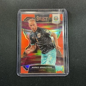 2020 Panini Select UEFA Euro Terrace Orange Prizm /125 Marko Arnautovic 🔮 - Picture 1 of 2