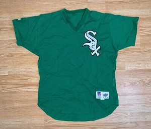 Vintage 1994 White Sox Team Issued Green Russell Authentic Jersey jordan thomas - Bild 1 von 3