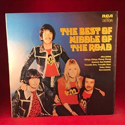 MIDDLE OF THE ROAD The Best Of 1972 UK vinyl LP Chirpy Cheep Soley Sacramento - Image 1 of 4