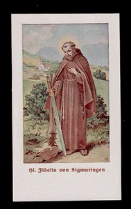 Santino - Canivet - Andachtsblild - Bild Pieuse - Holy Card Fedele da Sigmarin - Bild 1 von 1