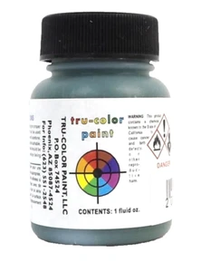 Tru-Color TCP-387 GO Transit Dark Green 1 oz Paint Bottle - Picture 1 of 3