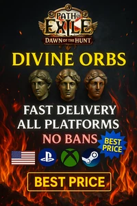 🔥🔥Divine Orbs Path of Exile 2 Dawn of the Hunt🔥 Moneda poe2🔥 Seguro SC🔥🔥 - Imagen 1 de 2