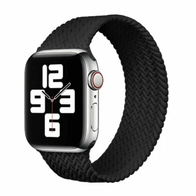 Pulseira de silicone para Apple Watch 6 SE 5 4 3 2 1 pulseira iWatch - Imagem 1 de 4
