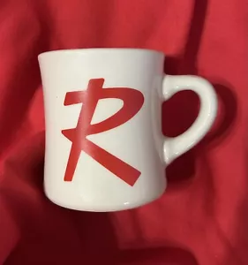 Vintage Restaurant Coffee Mug Red R Heavy Duty Diner - Chris Rickert New York - Picture 1 of 4