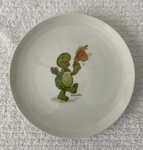 Suzy Zoo turtle plate 1976 - $21.91 - Picture 1 of 2