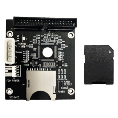SD Karte auf 35 Zoll 40Pin Stecker IDE Festplatte HDD Card Adapter Konverter - Bild 1 von 4
