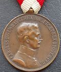 ✚11297✚ Austro-Hungarian WW1 Bravery Medal Bronze IV. Karl post 1916 Kautsch