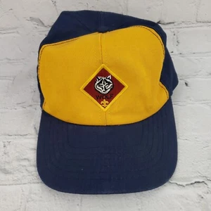 Cub Scout Wolf Mütze Snapback Canvas M L Medium bis Large Made in USA Cap - Bild 1 von 8