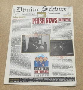 Phish Update Doniac Schvice Frühjahr 1999 Nachrichtenbrief guter Zustand - Bild 1 von 5