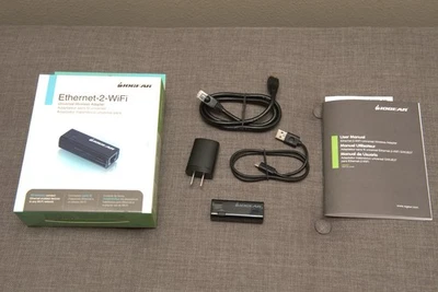 IOGEAR Ethernet‑2‑WiFi Universal Adapter – Give Wired Devices Wireless Access - Image 1 of 4