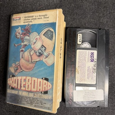 Skateboard:The Movie That Defies Gravity VHS Leif Garrett Tony Alva Paradises,ca Foto 1 de 4
