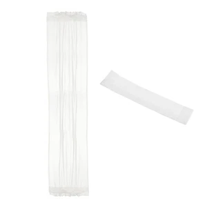 Blackout Door Curtain, 25"W x 72"L French Window Door Curtain 1 Panel, White - Picture 1 of 7