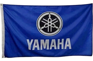 Yamaha Flagge 3' x 5 Motorrad Deluxe Indoor Outdoor MotoBanner - Bild 1 von 1