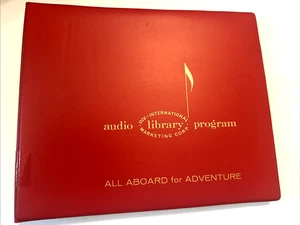 1967 All Aboard for Adventure Audio Library Program 6 Records Set Binder - Picture 1 of 19