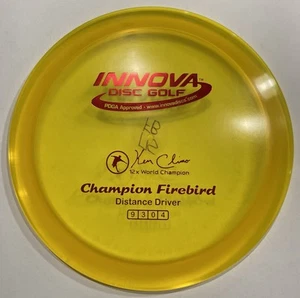 Innova ๐ Champion Firebird - 12X Penned/PreEmbossed Run Slight Dome 175g RARE๐ - Picture 1 of 3