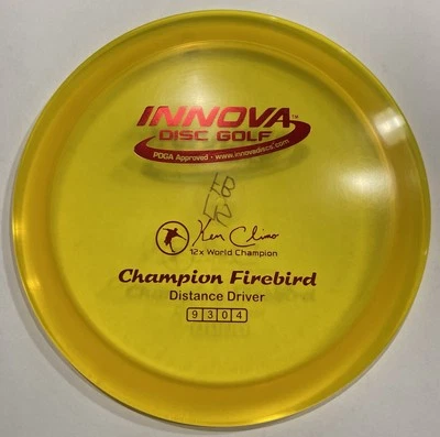 Innova 💎 Champion Firebird - 12X Penned/PreEmbossed Run Slight Dome 175g RARE💎 - Image 1 of 3