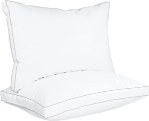 Bed Pillows for Sleeping Queen Size (White), Set of 2, Cooling Hotel Quality,... - Picture 1 of 7