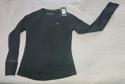 Base 4.0 Extreme Baselayer Women's Crew Black Cold Gear Size Small - Image 1 of 4