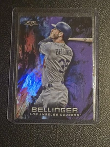 2018 Topps Fire #114 Cody Bellinger Purple #/99 - Picture 1 of 2