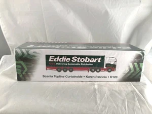 Eddie Stobart Atlas Editions 1:76 Scale Scania Topline Curtainside,  H123... - Picture 1 of 4