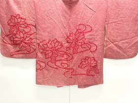 7738815: JAPANESE KIMONO JAPANESE HAORI / ALL SHIBORI / KIKU