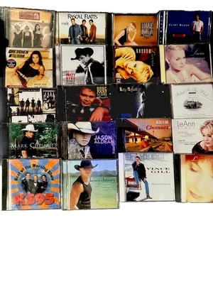Country Music 20 CD Lot Kenny Chesney Jason Aldean Rascal Flats Lorrie Morgan ++ Foto 1 de 4