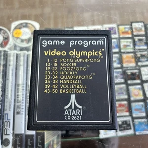Video Olimpiadi - Etichetta testo Atari 2600 - Foto 1 di 3