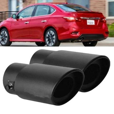 2X For Nissan Pathfinder Car Exhaust Pipe Tip Rear Throat Muffler Tailpipe Foto 1 de 4
