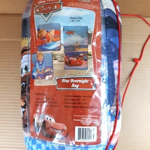 Disney/Pixar CARS Saco de Dormir NUEVO 30"x54" Reutilizable Bolsa de Transporte Manta Forro Suave - Imagen 1 de 6