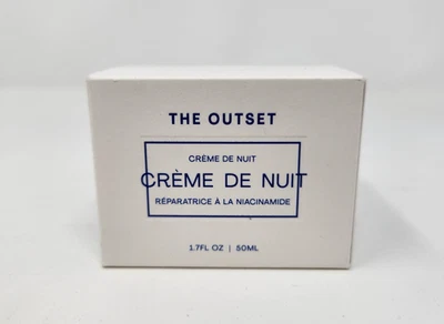 THE OUTSET RESTORATIVE NIACINAMIDE NIGHT CREAM 50ml / 1.7oz NIB - Image 1 of 4