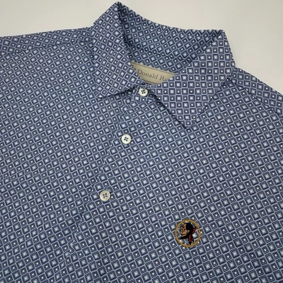 Camisa Polo Donald Ross Para Hombre Mediana Seminole Club de Golf Rendimiento Geométrico Foto 1 de 4