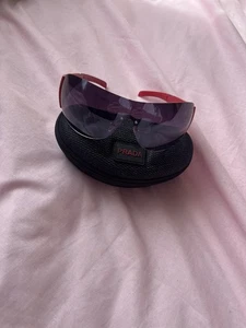 Prada Wrap Around Sunglasses Vintage - Picture 1 of 6