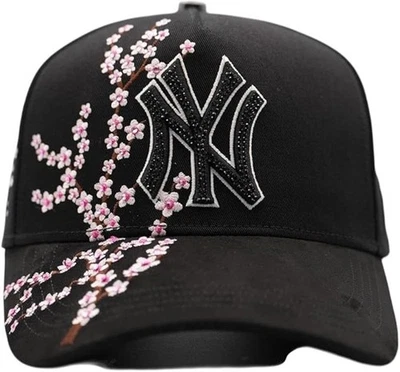 Gorra BIGG Boss New York NY Flores Liberty Contti Staten Island Snapback Kevin Hat Foto 1 de 4