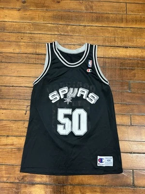 David Robinson San Antonio Spurs Champion Jersey #50 NBA Vintage Size 44 - Image 1 of 3