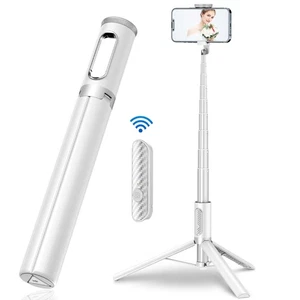 Cell Phone Selfie Stick Portable Aluminum Selfie Stick Extendable Tripod3304 - Bild 1 von 9