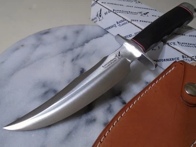 Cuchillo Blackjack Clásico Modelo 4 Hoja Fija Herramienta A2 Acero Micarta BCBMK4MBC Nuevo Foto 1 de 4