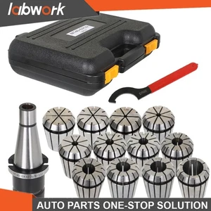 Labwork  14-Piece ER-32 NMTB 40 Spring Collet Chuck Set Accuracy to .0005" - Picture 1 of 21