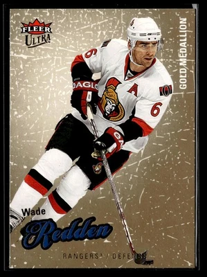 2008-09 Ultra - Gold Medallion - #51 Wade Redden - New York Rangers - Image 1 of 2