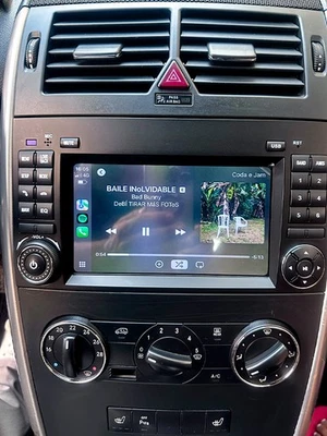 Autoradio Für Mercedes-Benz A/B Klasse/Vito W169 W639 W245 Android 14 GPS Navi - Bild 1 von 4