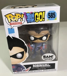 Funko Pop! - Robin as Red X Unmasked #585 - Teen Titans Go! BAM Exclusive (Neu) - Bild 1 von 24