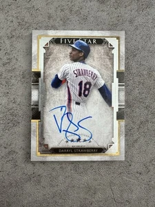 Topps Five Star 2018 - Darryl Strawberry - con tarjeta automática - Mets 🔵🟠 - Imagen 1 de 3