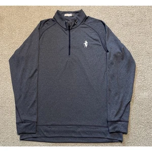 Pullover de golf Kjus Keano para hombre media cremallera talla 52 grande logotipo de campo de golf azul - Imagen 1 de 12
