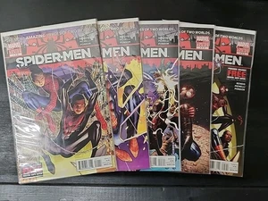 Spider-Men #1-5 NM Complete Series Set Lot Run Miles Morales Spider-Man 2012 - Bild 1 von 6