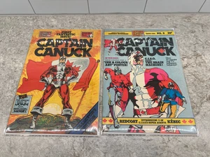 Captain Canuck #1,2 1975 Oldtimer Comely - Bild 1 von 1