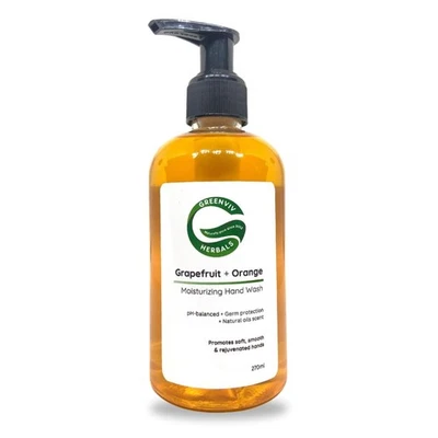 Greenviv Grapefruit und Orange Befeuchtend Handseife 270ml - Bild 1 von 4