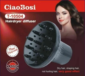 Diffusore Universale Phon Asciugacapelli Acconciatura Capelli Ricci T-10504 linq - Imagen 1 de 1