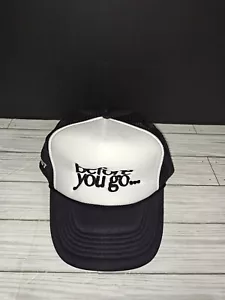 Blxst Exclusive Vip Tour Merch Mesh Trucker Hat Cap Snapback Black White Nissun - Picture 1 of 9