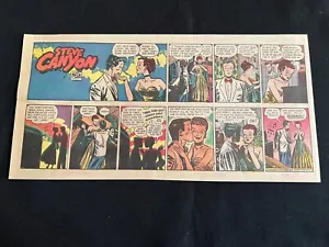 #24 Steve Canyon por Milton Caniff Lote de 6 Tiras Cómicas Domingo Tercera Página 1949 - Imagen 1 de 6